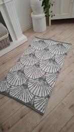 Grijs/Wit Vloerkleed - Nieuw - 80x132 cm, 100 tot 150 cm, Nieuw, Rechthoekig, 50 tot 100 cm