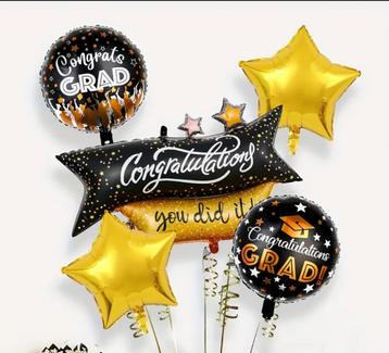 Geslaagd, afstuderen, versiering, graduation, party beschikbaar voor biedingen