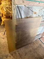 polystyreen platen, geel/oranje, 10 stuks €40,- plexiglas, Ophalen, 80 tot 120 cm, T, Zo goed als nieuw