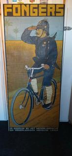 Zeldzaam echte Fongers reclame doek op linnen, orgineel., Ophalen
