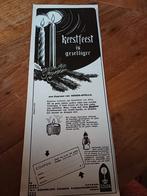 Advertentie van Gouda Kaarsenfabriek  kerstfeest 1953, Ophalen of Verzenden, Zo goed als nieuw, Overige typen