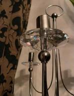 Eichholtz drie armige tafel lamp met diamanten schaaltjes, Huis en Inrichting, Lampen | Tafellampen, Ophalen of Verzenden, Zo goed als nieuw