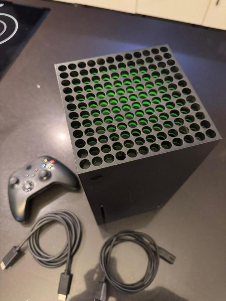 Xbox Series X + Controller | Refurbished, Spelcomputers en Games, Spelcomputers | Xbox One, Gebruikt, Xbox One X, 1 TB, Met 1 controller