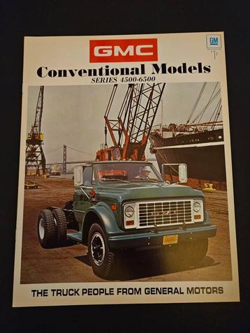 Brochure GMC Series 4500 - 6500 1971 USA  beschikbaar voor biedingen