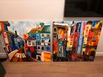 Twee grote schilderijen van Seidel, Antiek en Kunst, Kunst | Schilderijen | Abstract, Ophalen
