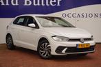 Volkswagen Polo 95PK+vitrual+navigatie+adaptive-cruise+airco, Auto's, Voorwielaandrijving, Start-stop-systeem, Stof, Gebruikt