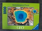 Ravensburger puzzel Yellowstone Park (1000), Ophalen, 500 t/m 1500 stukjes, Zo goed als nieuw, Legpuzzel