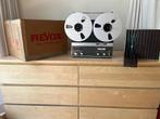 Revox A-77 2-spoor bandrecorder 1971 compleet + 12 tapes!, Ophalen, Bandrecorder, Met banden