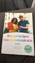 Basisprincipes van communicatie, 5e editie met MyLabNL toega, Ophalen of Verzenden, Zo goed als nieuw, Klaas Wiertzema; Patricia Jansen