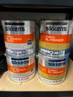 Sikkens rubbol bl primer en sikkens rubbol bl rezisto satin, Doe-het-zelf en Verbouw, Verf, Beits en Lak, Ophalen, Wit, Nieuw