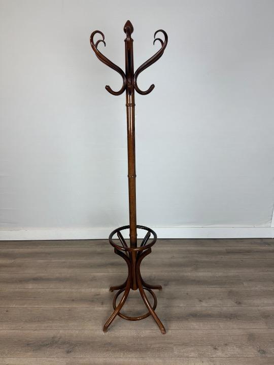 Vintage kasptok van Thonet, Huis en Inrichting, Woonaccessoires | Kapstokken, Zo goed als nieuw, Staande kapstok, 150 tot 200 cm