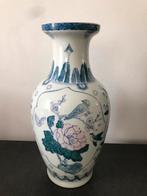 Chinese baluster vaas vogels, Antiek en Kunst, Ophalen of Verzenden
