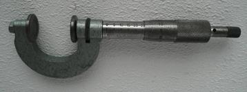Micrometer 0-25mm 1/100mm met klemschotels  beschikbaar voor biedingen