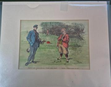 Originele Punch Golf-cartoon uit 1921 beschikbaar voor biedingen