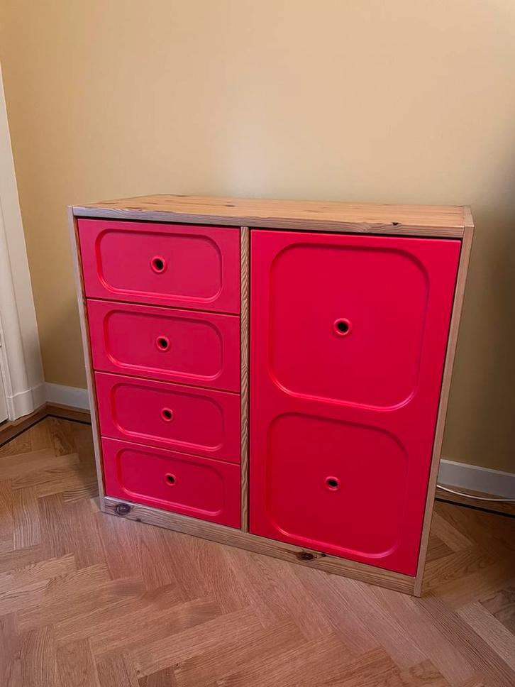 Originele Trofast Kledingkast Rood, Huis en Inrichting, Kasten | Kledingkasten, Zo goed als nieuw, Minder dan 100 cm, 50 tot 100 cm
