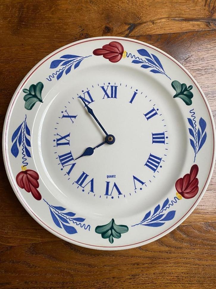 Klok Boerenbont, Huis en Inrichting, Keuken | Servies, Zo goed als nieuw, Overige typen, Boerenbont, Aardewerk, Ophalen of Verzenden