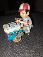 Vintage Speelgoed blikken ijsco verkoper kp560, Ophalen of Verzenden