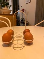 Eiermandje jaren 50 draadstaal houder fifties, Huis en Inrichting, Keuken | Keukenbenodigdheden, Ophalen, Zo goed als nieuw