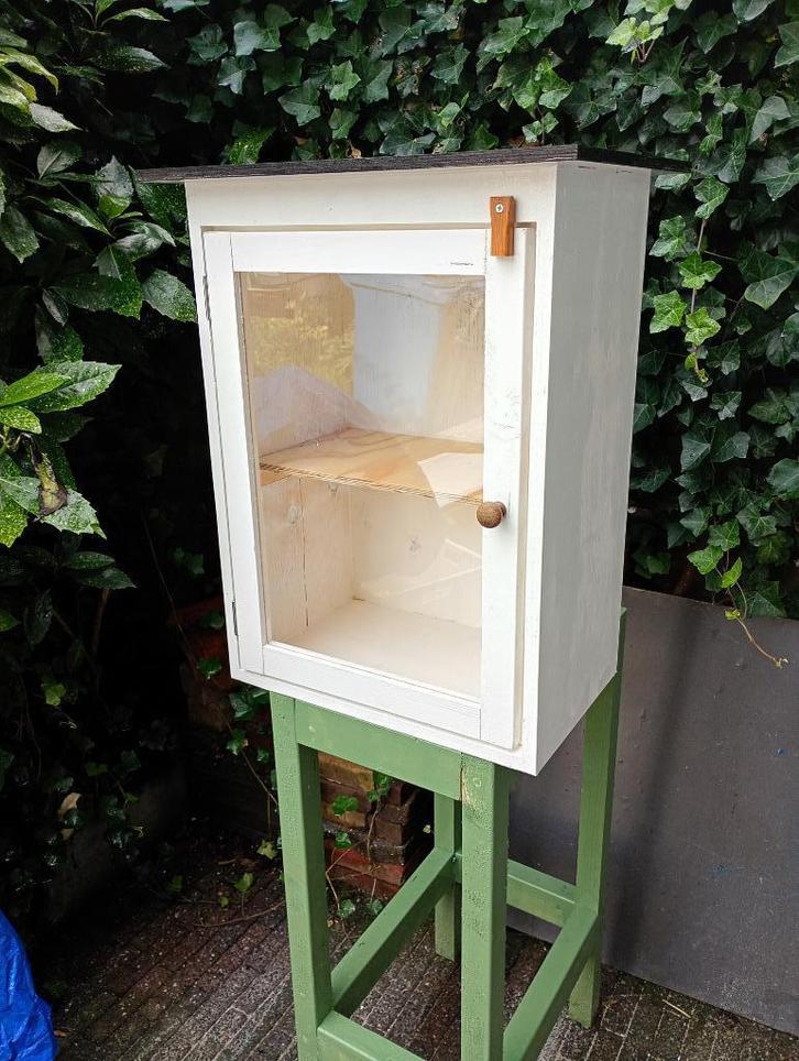 Minibieb, Huis en Inrichting, Kasten | Boekenkasten, Nieuw, 50 tot 100 cm, Minder dan 100 cm, 25 tot 50 cm, Ophalen of Verzenden