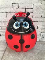 Reiskoffer, lieveheersbeestje, als nieuw, Uitschuifbare handgreep, 50 tot 60 cm, Ophalen of Verzenden, Zo goed als nieuw