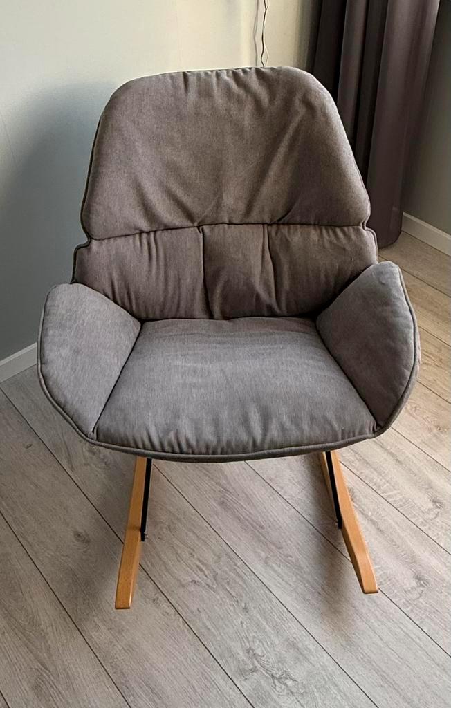 Childhome Lounge Rocking Schommelstoel, Huis en Inrichting, Fauteuils, Gebruikt, 75 tot 100 cm, Ophalen