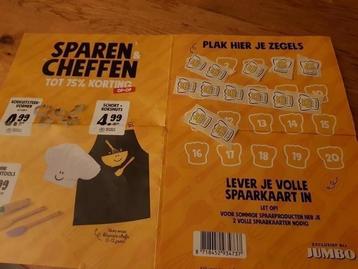 jumbo samen lekker cheffen kaarten  en zegels beschikbaar voor biedingen