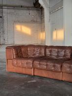 De Sede DS-11 Patchwork Sofa | Leer, Driepersoons, 75 tot 100 cm, Ophalen of Verzenden, Zo goed als nieuw