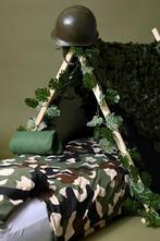 Slaapfeestje leger, army, volledig verzorgd., Ophalen of Verzenden, Zo goed als nieuw