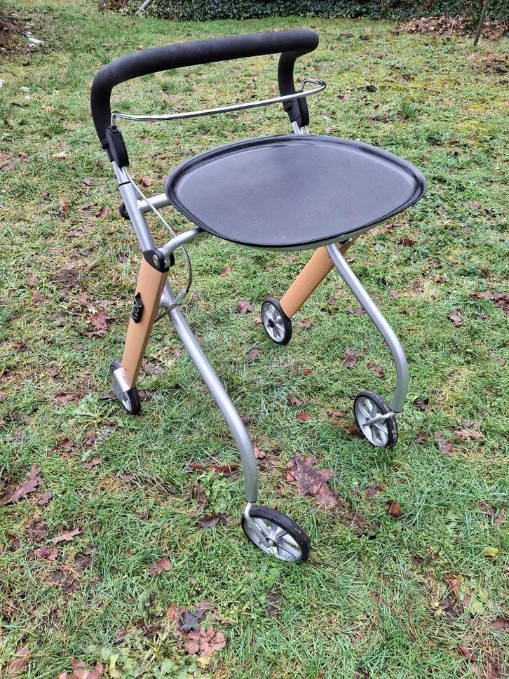 Trust Care Let's Go Indoor rollator, Diversen, Rollators, Zo goed als nieuw, Lichtgewicht, Opvouwbaar, Ophalen