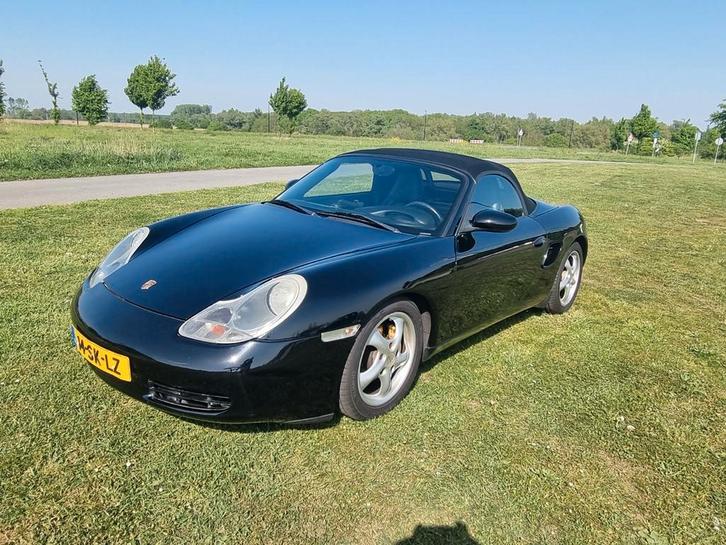 Porsche Boxster 986 2.7 2000 Zwart, Auto's, Porsche, Particulier, Boxster, Benzine, Cabriolet, Handgeschakeld, Geïmporteerd, Zwart