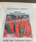 Peper zaden peperone friariello, Ophalen of Verzenden, Voorjaar, Volle zon, Zaad