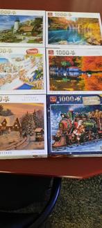 Puzzels, Hobby en Vrije tijd, Ophalen, 500 t/m 1500 stukjes, Zo goed als nieuw, Legpuzzel