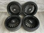 BMW 1 3 serie velgen 19inch Alpina 5x120 Bridgestone banden, Gebruikt, Banden en Velgen, 235 mm, Personenwagen