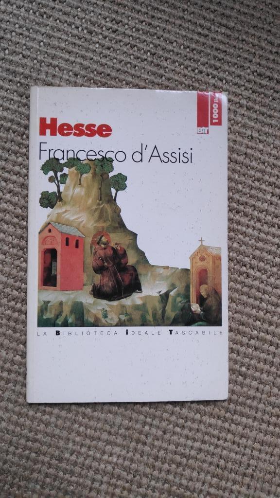 Hermann Hesse, Francesco d'Assisi,Blitioteca Ideale Tascabil, Boeken, Romans, Zo goed als nieuw, Europa overig, Ophalen of Verzenden