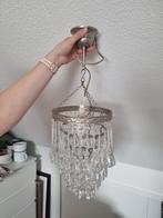 Hanglamp met glazen steentjes, Huis en Inrichting, Lampen | Hanglampen, Ophalen, Gebruikt