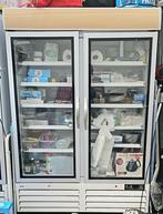 Dubbeldeurs koeling, Witgoed en Apparatuur, Koelkasten en IJskasten, 60 cm of meer, 200 liter of meer, Zonder vriesvak, Gebruikt