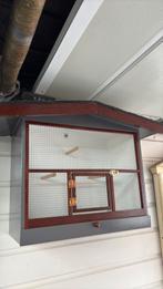 Vogelkooitje, Dieren en Toebehoren, Vogels | Hokken en Kooien, Ophalen of Verzenden, Zo goed als nieuw, Hout, Vogelkooi