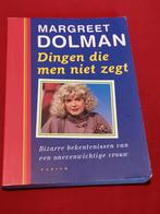 GESIGNEERD Dingen die men niet zegt. Margreet Dolman., Verzenden, Gelezen
