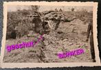 100%orig super foto wo2 duitse bunker + geschutTopper, Ophalen of Verzenden, Landmacht, Duitsland