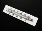 Een oude thermometer op wit porselein, Ophalen of Verzenden