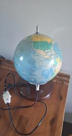 Globe met verlichting., Ophalen of Verzenden, Gebruikt