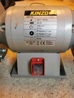 Kinzo Werkbankslijpmachine - Zo goed als nieuw, Ophalen, Nieuw, Minder dan 700 watt, Werkbankslijpmachine
