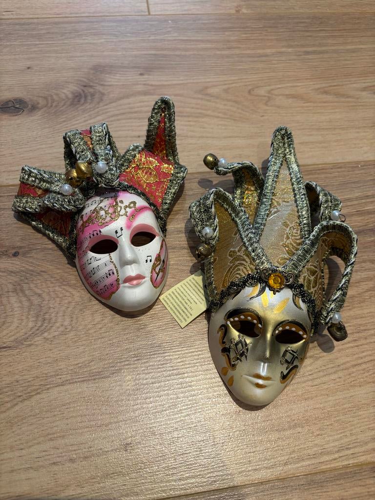 Venetiaanse Maskers - Souvenir uit Venetië, Ophalen of Verzenden, Zo goed als nieuw, Overige typen