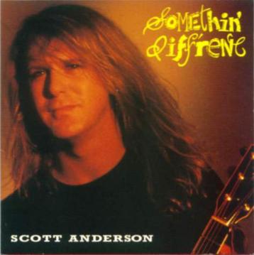 CD=>sale SCOTT ANDERSON - Somethin' Diff'rent 1x gedraaid beschikbaar voor biedingen