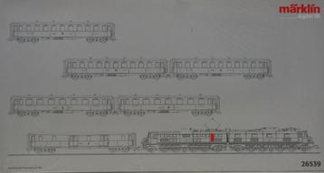 H0 Märklin digital 26539 Schweizerischer Personenzug um 1960 beschikbaar voor biedingen