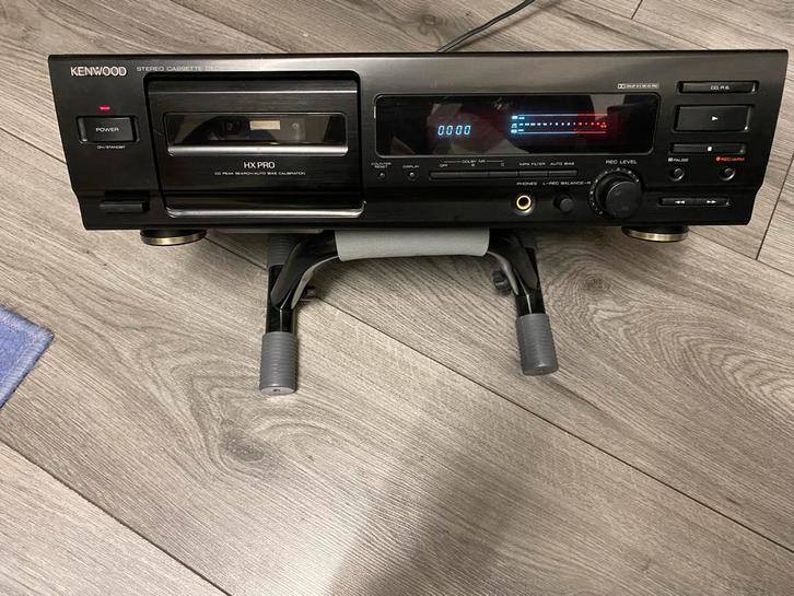 Kenwood KX-3060 Cassettedeck, Audio, Tv en Foto, Cassettedecks, Enkel, Kenwood, Tiptoetsen, Ophalen