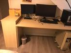 Te koop bureau met boeken kast, Huis en Inrichting, Bureaus, Ophalen, Gebruikt