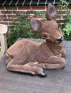 Vintage Bambi hertje reekalfje voor in de tuin, Ophalen of Verzenden, Kunststof