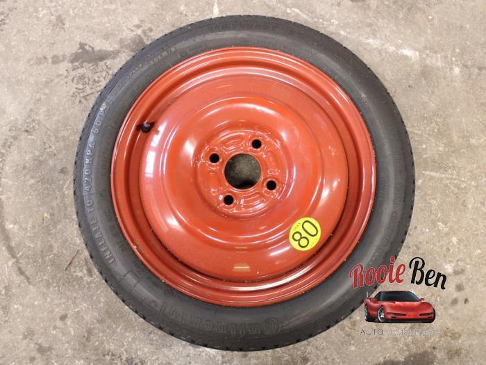 Reservewiel van een Opel Agila, Auto-onderdelen, Banden en Velgen, Velg(en), Personenwagen, Gebruikt, 3 maanden garantie, Ophalen of Verzenden