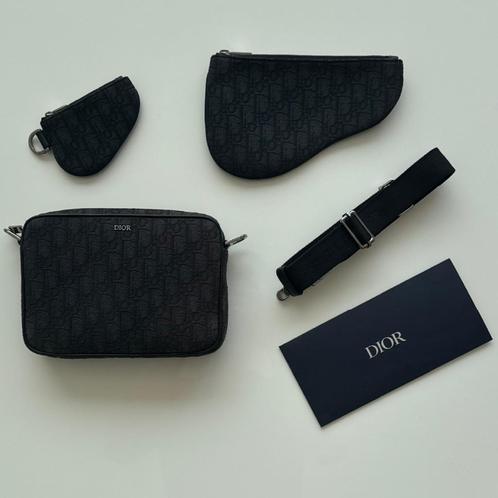 Dior Schoudertas Zwart, Sieraden, Tassen en Uiterlijk, Tassen | Schoudertassen, Gebruikt, Overige merken, Zwart, Ophalen of Verzenden